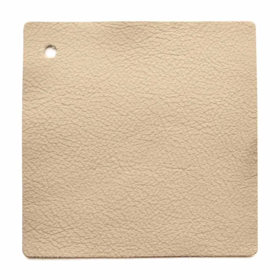 Dvojlůžko design s polstrovanou čalouněnou deskou Leilo, 160x200 cm Viadurini