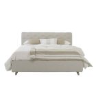 Designová čalouněná manželská postel s úložným prostorem Made in Italy - Scarpetta Viadurini