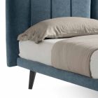 Moderní design manželská postel Made in Italy Fabric - Nives Viadurini