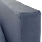 Luxusní manželská postel z ekokůže nebo látky s krabicí Made in Italy – Nuvola Viadurini