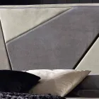 Postel čalouněná postel s kontejnerová zvedací 160x190 / 200cm Mia Viadurini