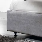 Postel čalouněná postel s kontejnerová zvedací 160x190 / 200cm Mia Viadurini