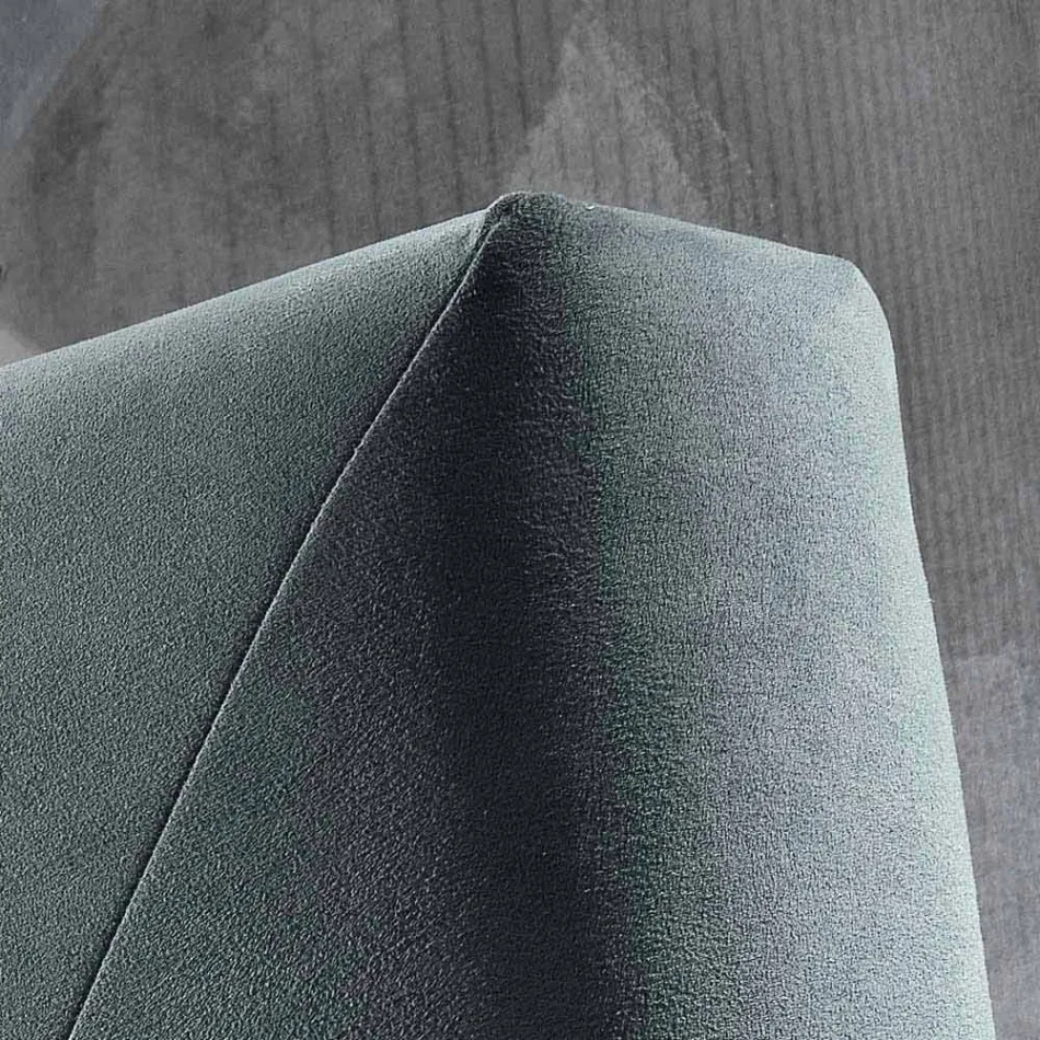 Současná čalouněné dvoulůžko s krabicí vrcholit 160x190 / 200 cm Slunce Viadurini