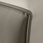 Manželská postel v umělé kůži s odkládací schránkou 160x190 / 200 cm Gin Viadurini