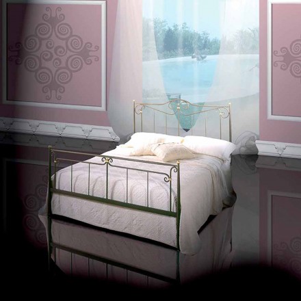 Manželská postel kované železné Auriga Viadurini