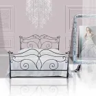 Manželská postel kované železné Febo Viadurini