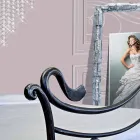 Manželská postel kované železné Febo Viadurini