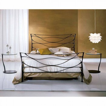 Manželská postel kované železné Hydra