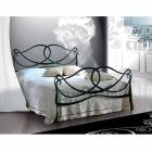 Manželská postel kované železné Orchid Viadurini