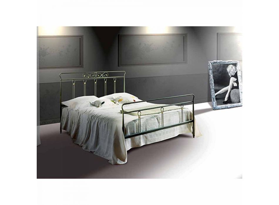 Manželská postel kované železné Pan Viadurini