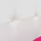 Manželská postel v kožence s dřevěnými nohami vyrobená v Itálii - Perzio Viadurini