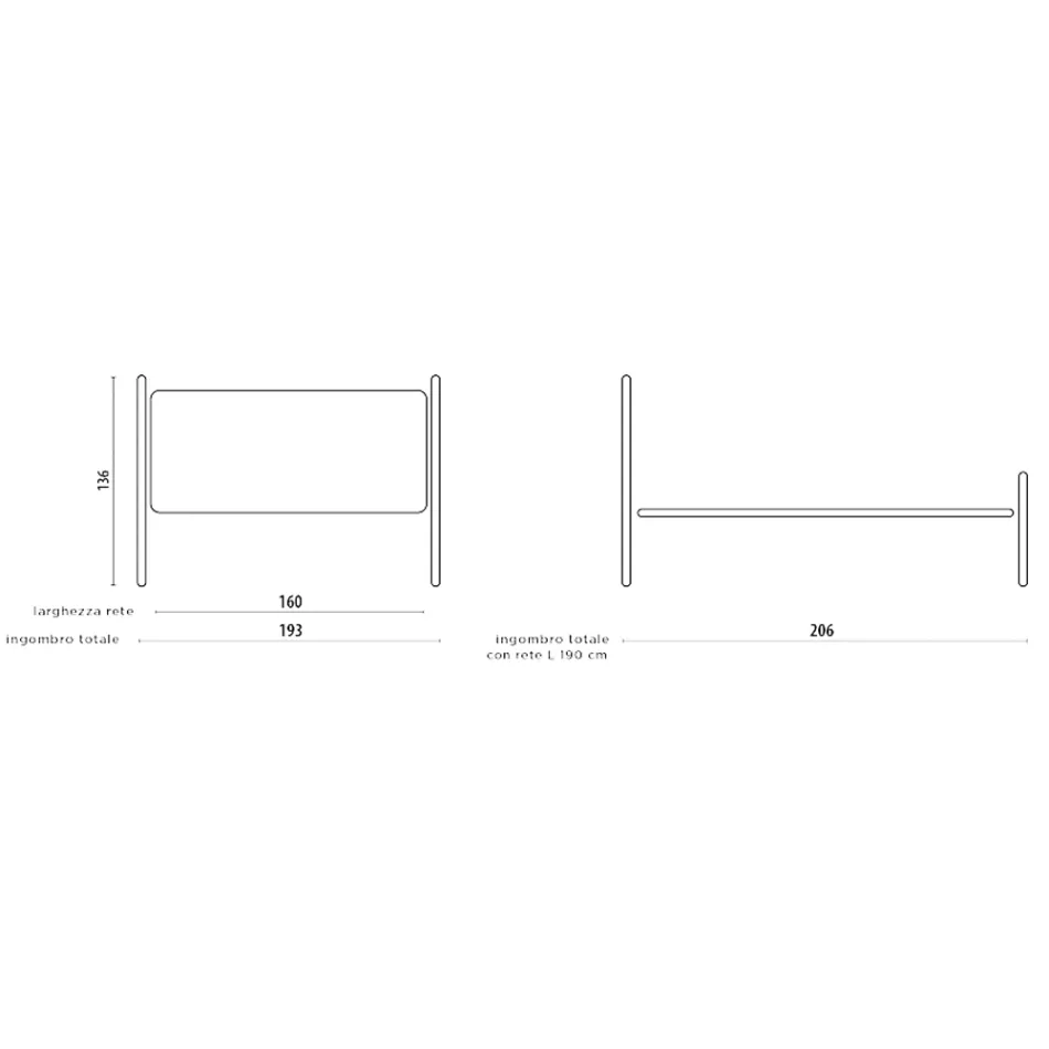 Manželská postel z pravé kůže s matrací a 2 nočními stolky - King Viadurini