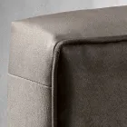 Současná dvoulůžko s úložným pole 160x190 / 200 cm Gin Viadurini