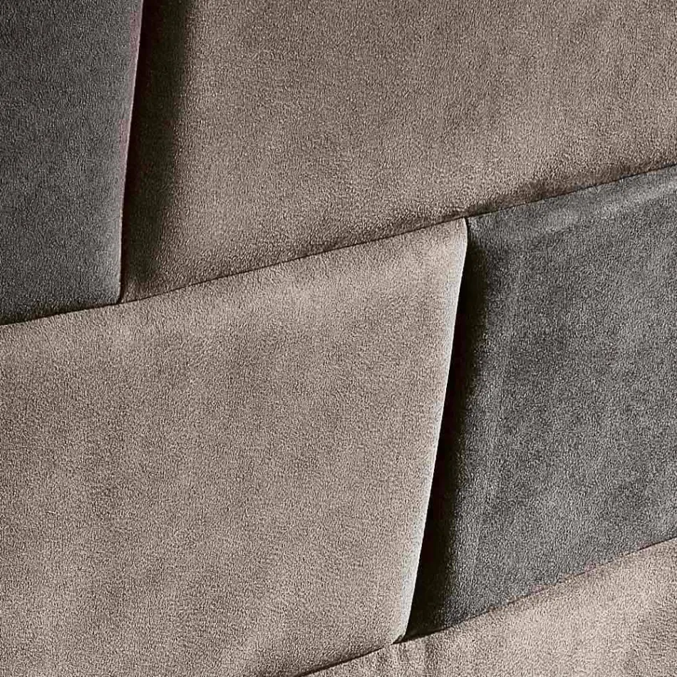 Současná dvoulůžko s úložným pole 160x190 / 200 cm Gin Viadurini