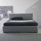 Moderní manželská postel, s úložným prostorem, Gaya New by Bolzan Viadurini