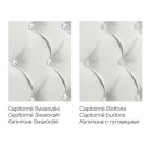 Moderní manželská postel z umělé kůže s úložným prostorem - Ozzano Viadurini