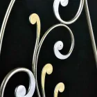 neoklasicistní dvoulůžko kované železo hand full Jessica Viadurini