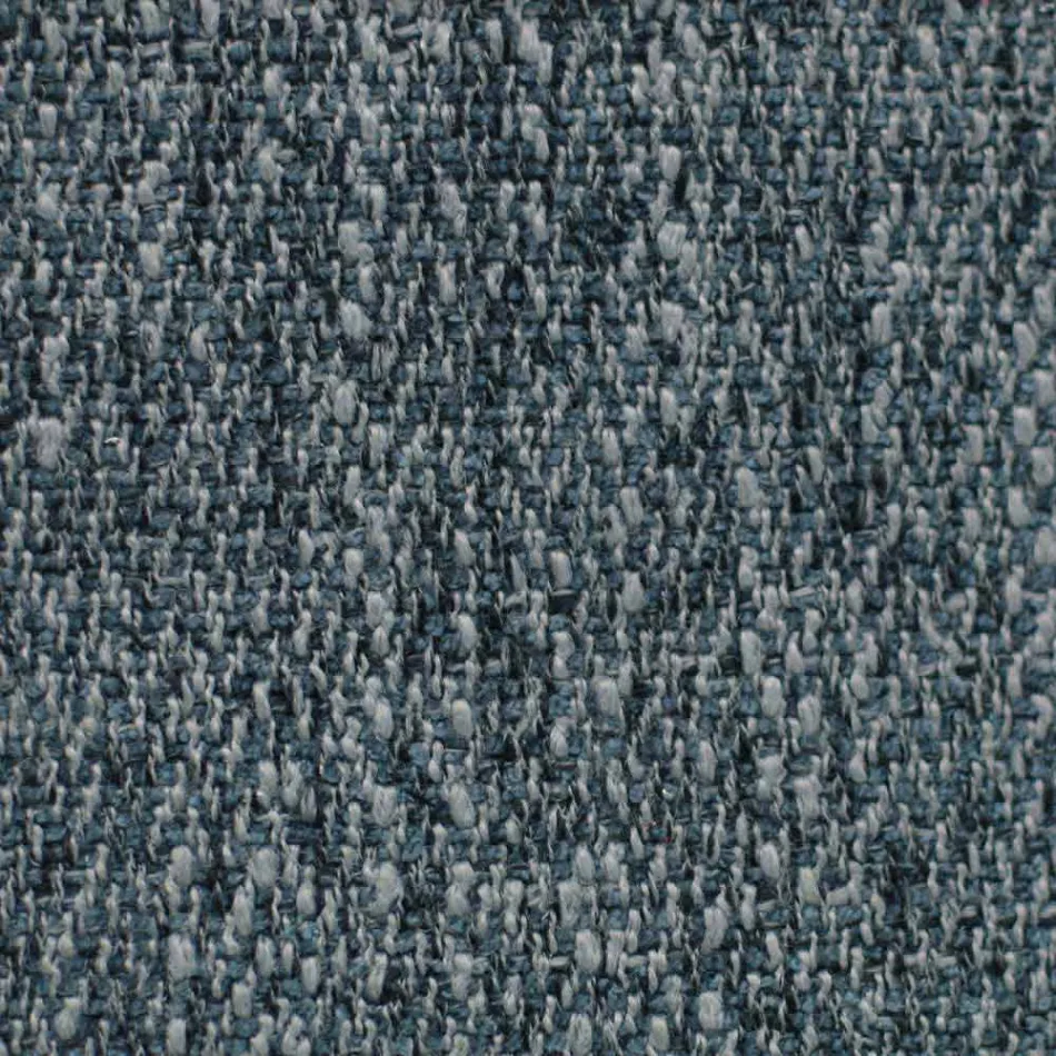 Kulatá designová manželská postel potažená látkou Made in Italy - Rello Viadurini