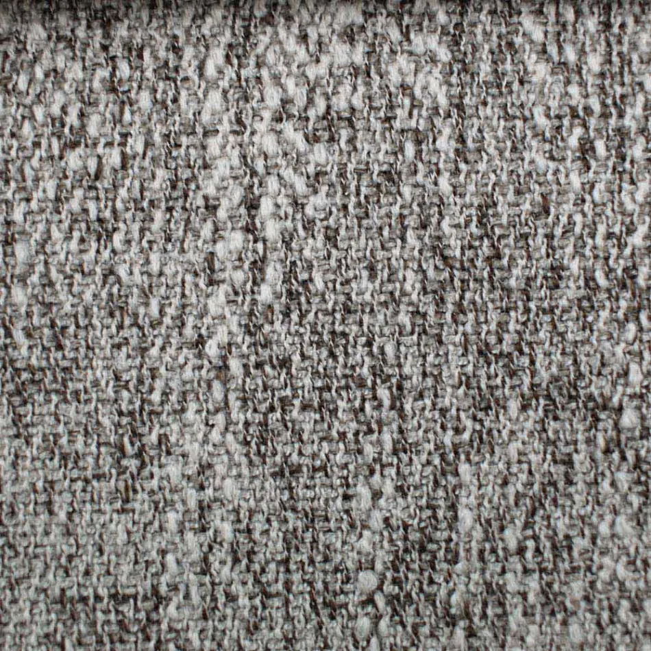 Kulatá designová manželská postel potažená látkou Made in Italy - Rello Viadurini