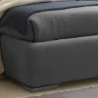 Manželská postel bez krabice, moderní design, Iorca by Bolzan Viadurini