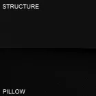 Kulatá manželská postel potažená v italském designu Ecoleather - Vesio Viadurini