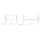 Jednolůžko s koordinovanou železnou konstrukcí Made in Italy - Lillo Viadurini