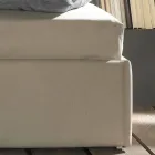 Jednolůžko s tvarovanou čelo a boční panel, Line8 Bolzan Viadurini