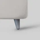 Samostatná čalouněná postel s volitelným úložným prostorem Made in Italy - Akira Viadurini