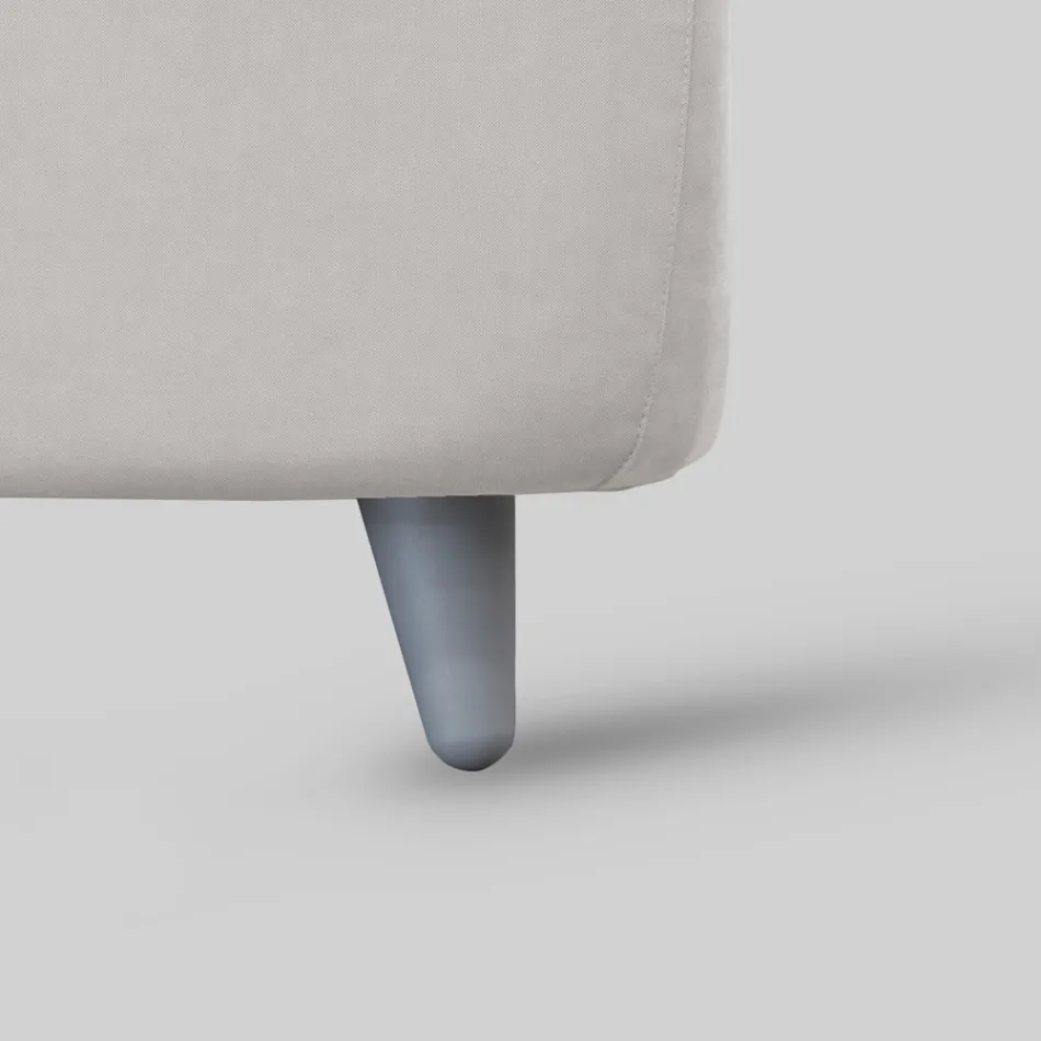 Samostatná čalouněná postel s volitelným úložným prostorem Made in Italy - Akira Viadurini