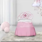 Jedno lůžko v kované železné Centaur Viadurini