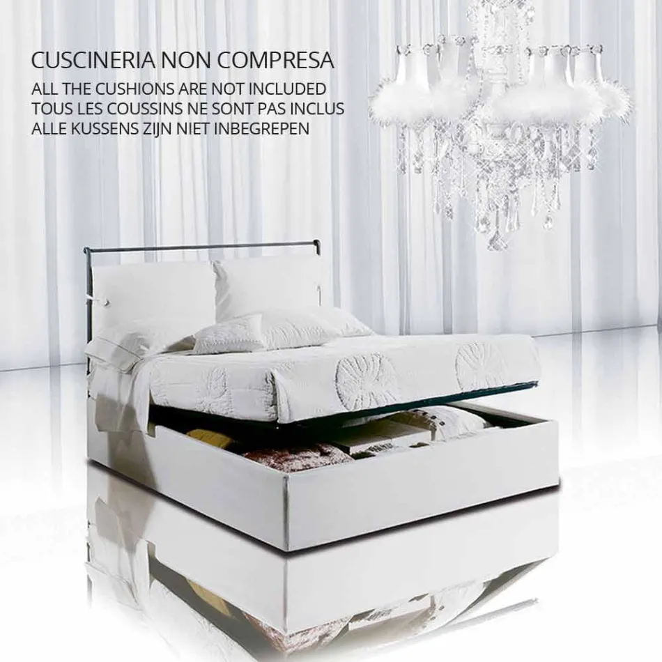 Jedno lůžko v kované železné hephaestus Viadurini