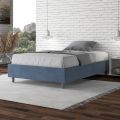 Manželská postel 140x200 cm Potažená mikrovláknem Made in Italy - Atleta