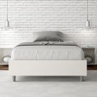 Manželská postel 140x200 cm potažená umělou kůží Made in Italy - Atleta Viadurini