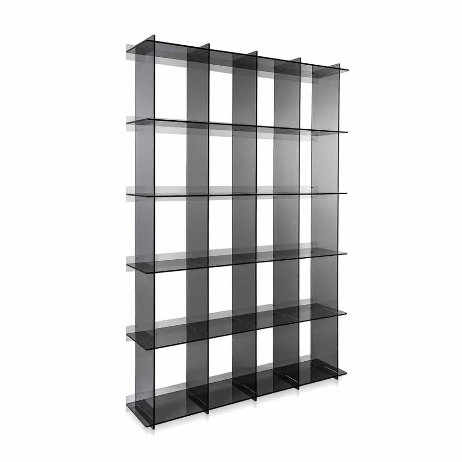 V Knihovny moderní design uzeným plexiskla Sfera4 Viadurini