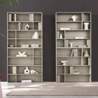 Designová nástěnná knihovna z melaminu v různých barvách vyrobená v Itálii - Kea Viadurini