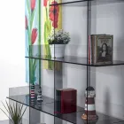 V Knihovny uzených Sfera3 W180 x H180 x D30 cm, vyrobeno v Itálii Viadurini