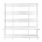 Volně stojící knihovna / stěna moderní design Pam transparentní Viadurini