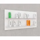 Knihovna Hang Skyline 186x86 Mabele Viadurini