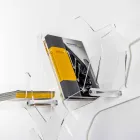 Knihovna bílá moderní design Carol Wall, made in Italy Viadurini