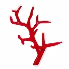 Library of red moderního designu Carol Wall, made in Italy Viadurini