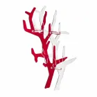 Library of red moderního designu Carol Wall, made in Italy Viadurini