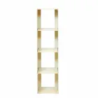 Černá, červená, bílá nebo šedá železná moderní podlahová knihovna Vyrobeno v Itálii - Pls Viadurini