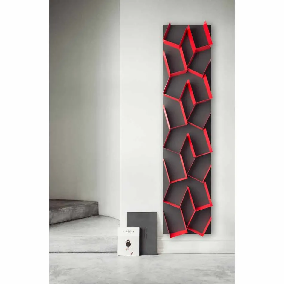 Knihovna design Kaos 1 Form L = 50 Mabele Viadurini