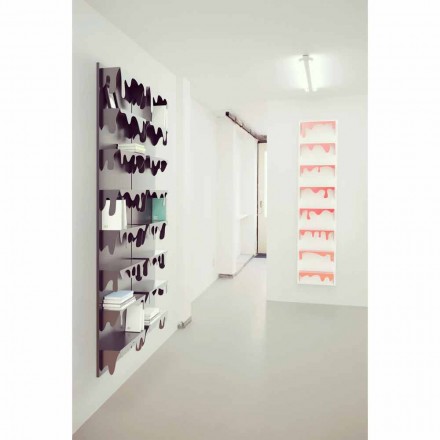 Knihovna design Kolata 50x127 (8 běžců) Mabele Viadurini