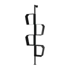 Kovová knihovna z lakovaného kovu s nastavitelnými nohami vyrobená v Itálii - Fernanda Viadurini