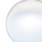 Stolní lampa Isotta ze skla a kovu ve dvou velikostech, vyrobená v Itálii Viadurini