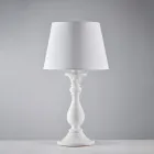 Dřevěná lampa se stínidlem vyrobeným v Itálii pro interiérové dekorace - Siena Viadurini