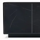 Příborník se 3 dveřmi a lakovanou a laminovanou konstrukcí Made in Italy - Ferrara Viadurini