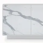 Příborník se 3 dveřmi a lakovanou a laminovanou konstrukcí Made in Italy - Ferrara Viadurini