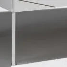 Příborník se 3 dvířky z lakovaného dřevěného aglomerátu - Ariete Viadurini